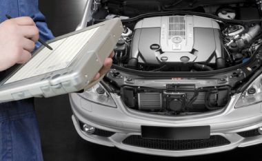 Diagnosi auto sfondo